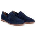 Sapato Casual Masculino CNS Camurça VCSOHO-06 Dark Navy