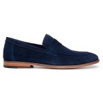 Sapato Casual Masculino CNS Camurça VCSOHO-06 Dark Navy