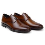 Sapato Social Masculino Derby CNS Amsterdã 17805 Camel