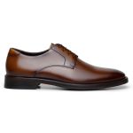 Sapato Social Masculino Derby CNS Amsterdã 17805 Camel