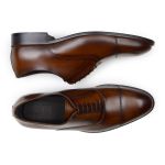 Sapato Social Masculino Derby CNS Austin 17358 Camel 