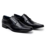 Sapato Social Masculino Derby Preto CNS 