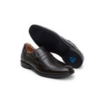 Sapato Social Masculino Loafer Comfort CNS Café