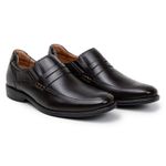 Sapato Social Masculino Loafer Comfort CNS Café