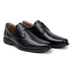 Sapato Social Masculino Derby Comfort CNS Preto 