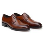 Sapato Social Masculino Derby CNS Camel