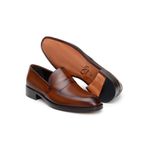  Sapato Social Masculino Loafer CNS Camel