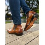 Bota Social Masculina CNS Whisky