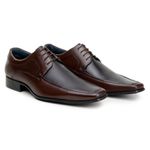 Sapato Social Masculino Derby CNS Mouro