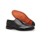 Sapato Social Masculino Oxford Brogue CNS Preto