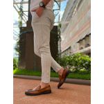 Sapato Social Masculino Loafer CNS Camel