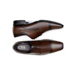 Sapato Social Masculino Derby CNS 40085 Dark Brown