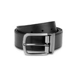 Cinto Social Masculino Dupla Face CNS 06890041 Preto e Capuccino