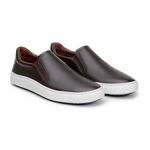 Tênis Casual Masculino Slip-on CNS 21070 Café 