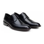 Sapato Social Masculino Derby CNS Brogue 612 Preto