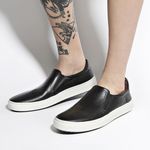 Tênis Casual Masculino Slip-on CNS 21070 Preto