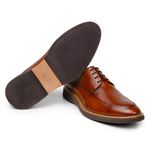 Sapato Casual Masculino Derby CNS 7100 Whisky