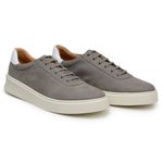 Tênis Casual Masculino CNS 3309 Cinza e Branco