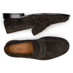 Sapato Casual Masculino Mocassim CNS+ 500204 Chumbo