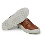 Sapato Casual Masculino Sider CNS FOX 004 Tan