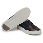 Sapato Casual Masculino Sider CNS Wav 29 Blue e Café