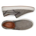 Tênis Casual Masculino Slip-on CNS BON 017 Cinza