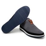 Sapato Casual Masculino CNS Padua 81 Chumbo e Preto