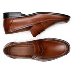 Sapato Casual Masculino Mocassim CNS 11051 Whisky