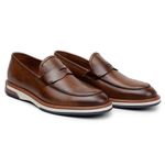 Sapato Casual Masculino Mocassim CNS 19905 Tamarindo