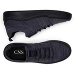 Tênis Casual Masculino CNS FOX 001 Mescla e Preto