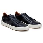 Tênis Casual Masculino CNS BON 003 Preto e Tan