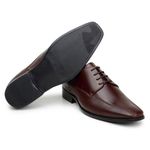 Sapato Social Masculino Derby CNS 603007 Malbec