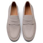 SAPATO CASUAL MASCULINO MOCASSIM CNS BRUCE I CINZA