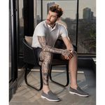 Sapato Casual Masculino Mocassim CNS Magno 1 TITANIO