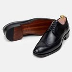 Sapato Social Masculino Derby CNS+ Brogue Holl PRETO