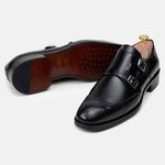 Sapato Social Masculino Monk Strap CNS+ Holl PRETO