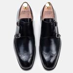 Sapato Social Masculino Monk Strap CNS+ Holl PRETO