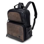 Mochila Masculina CNS MRC 02 Preto e Kaqui