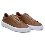 Tênis Casual Masculino CNS 8401 Areia e Caramelo