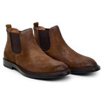 Bota Casual Masculina Chelsea CNS 611020 Tabaco