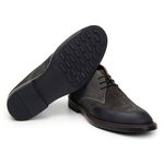 Bota Casual Masculina CNS 611024 Chumbo e Preto