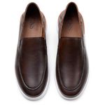 Sapato Casual Masculino Mocassim CNS CAR 012 Conhaque