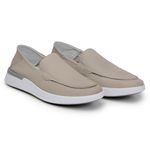 Sapato Casual Masculino Mocassim CNS CAR 012 Off White