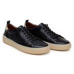 Tênis Casual Masculino CNS BOF 002 Preto e Off White