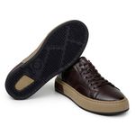 Tênis Casual Masculino CNS POW 05 Café e Preto