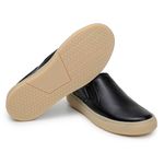 Tênis Casual Masculino Slip-on CNS BOF 001 Preto e Off White