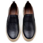 Tênis Casual Masculino Slip-on CNS BOF 001 Preto e Off White