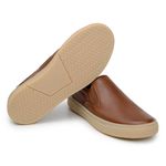Tênis Casual Masculino Slip-on CNS BOF 001 Whisky e Off White
