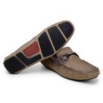 Sapato Casual Masculino Driver CNS 331511 Marfim