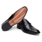 Sapato Social Masculino Derby CNS Brogue 7612 Preto